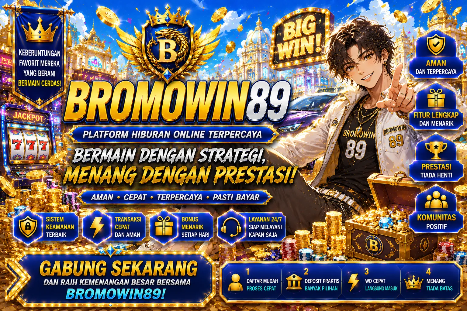 BROMOWIN89 : Ledakan Kemenangan Raksasa Kejayaan Abadi